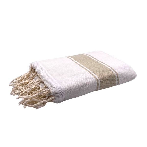 Fouta doublée éponge sahara - BY FOUTAS